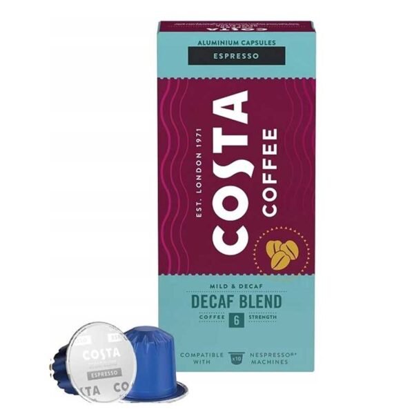 Costa Decaf Blend Espresso 10 τμχ | Nespresso