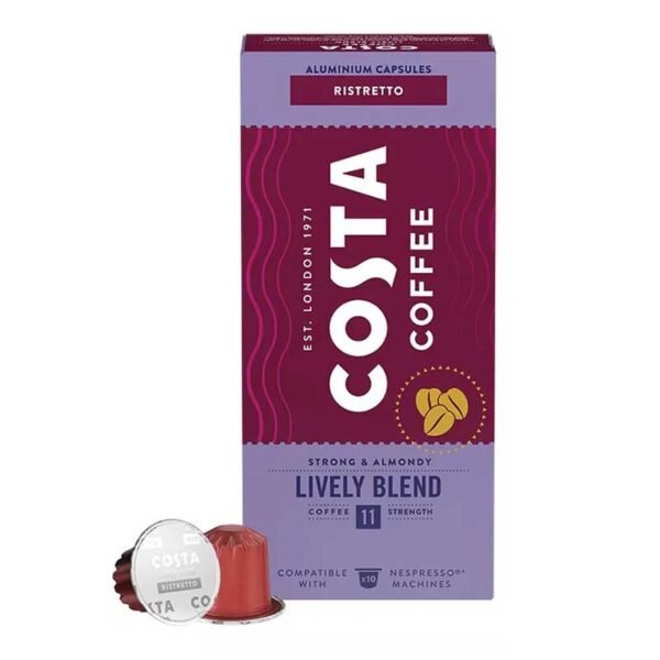 Costa Lively Blend Ristretto 10 τμχ | Nespresso